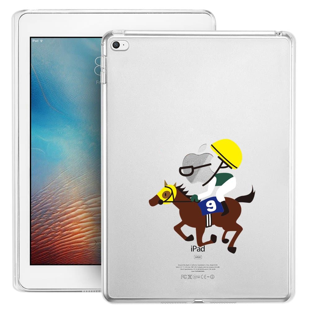 iPad Mini 4 Case, iPad Mini 4 Soft Silicone Clear Case, Doramifer Funny Series Protective Case [Anti-Slip] [Good Grip] [Ultra Thin] with Aesthetic 3D Print Soft Back Cover for iPad Mini 4 (Racer)