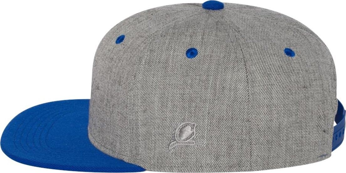 Original Chuck Flat Bill Snapback Cap, Heather/ Royal, One Size. 27218
