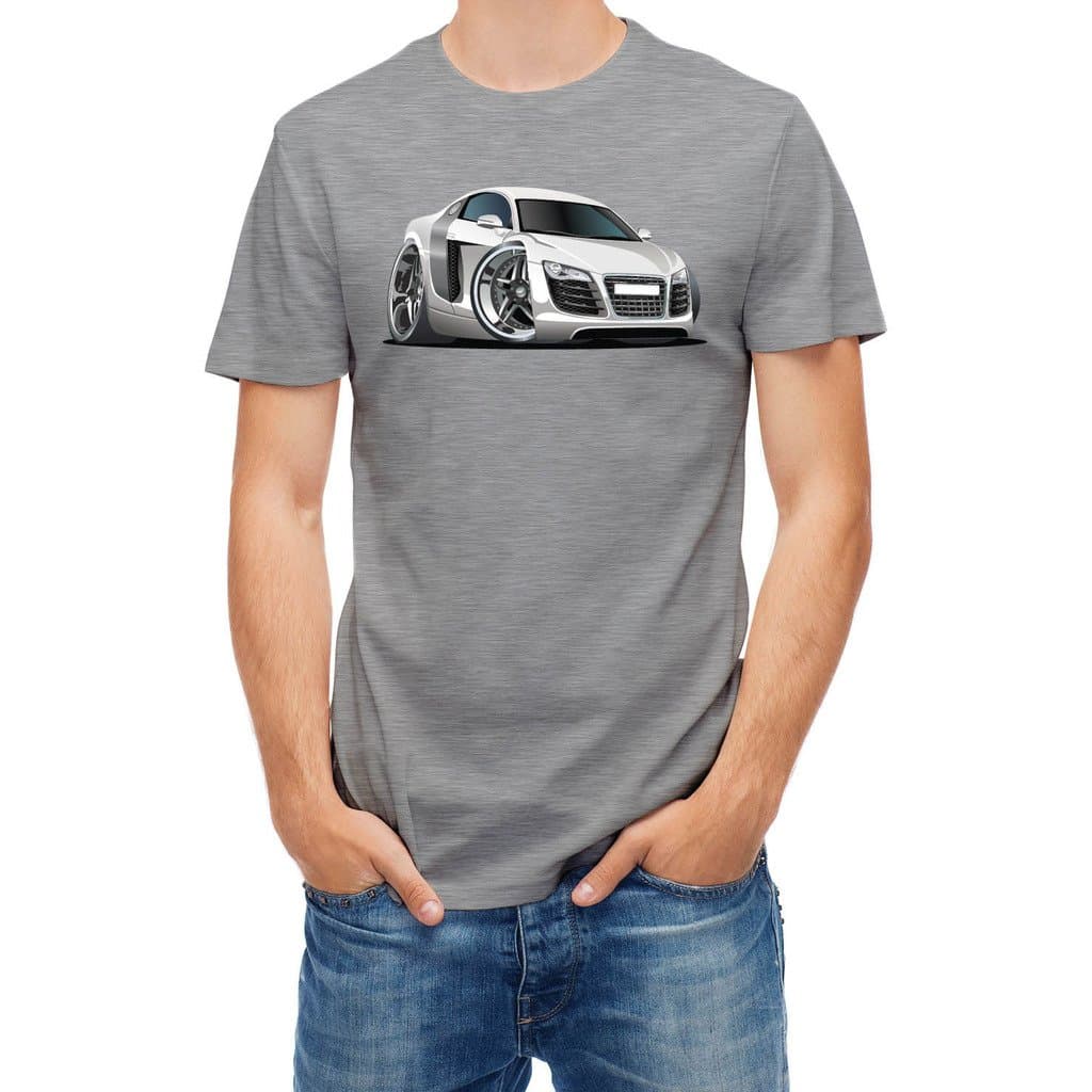 Tshirt Audi R8 Gt3 Grey melange S