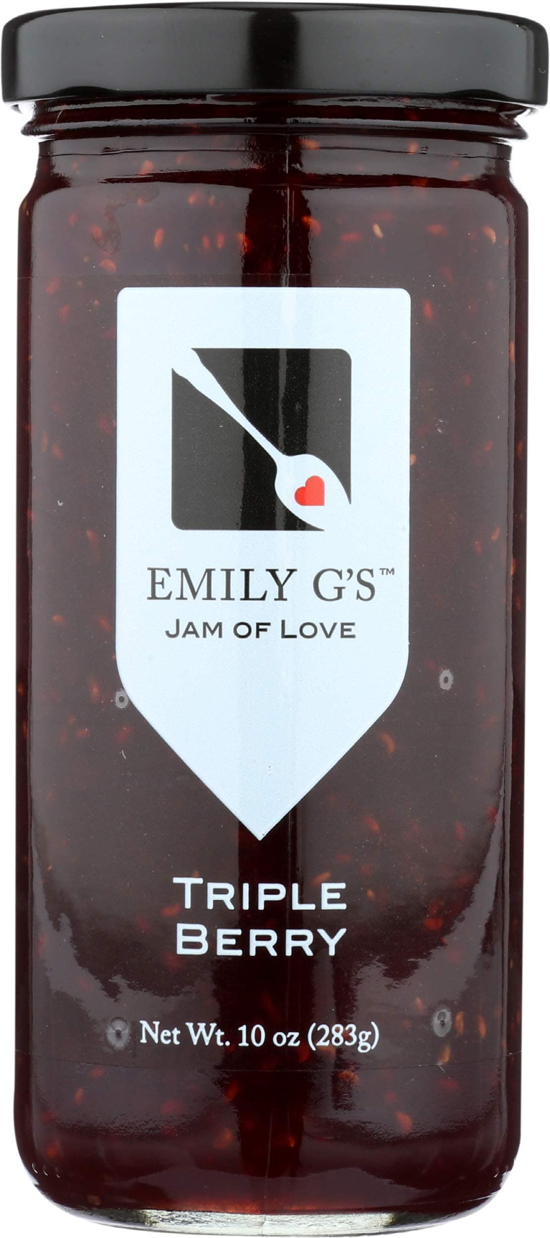 Emily Gs, Jam Triple Berry, 10 Ounce