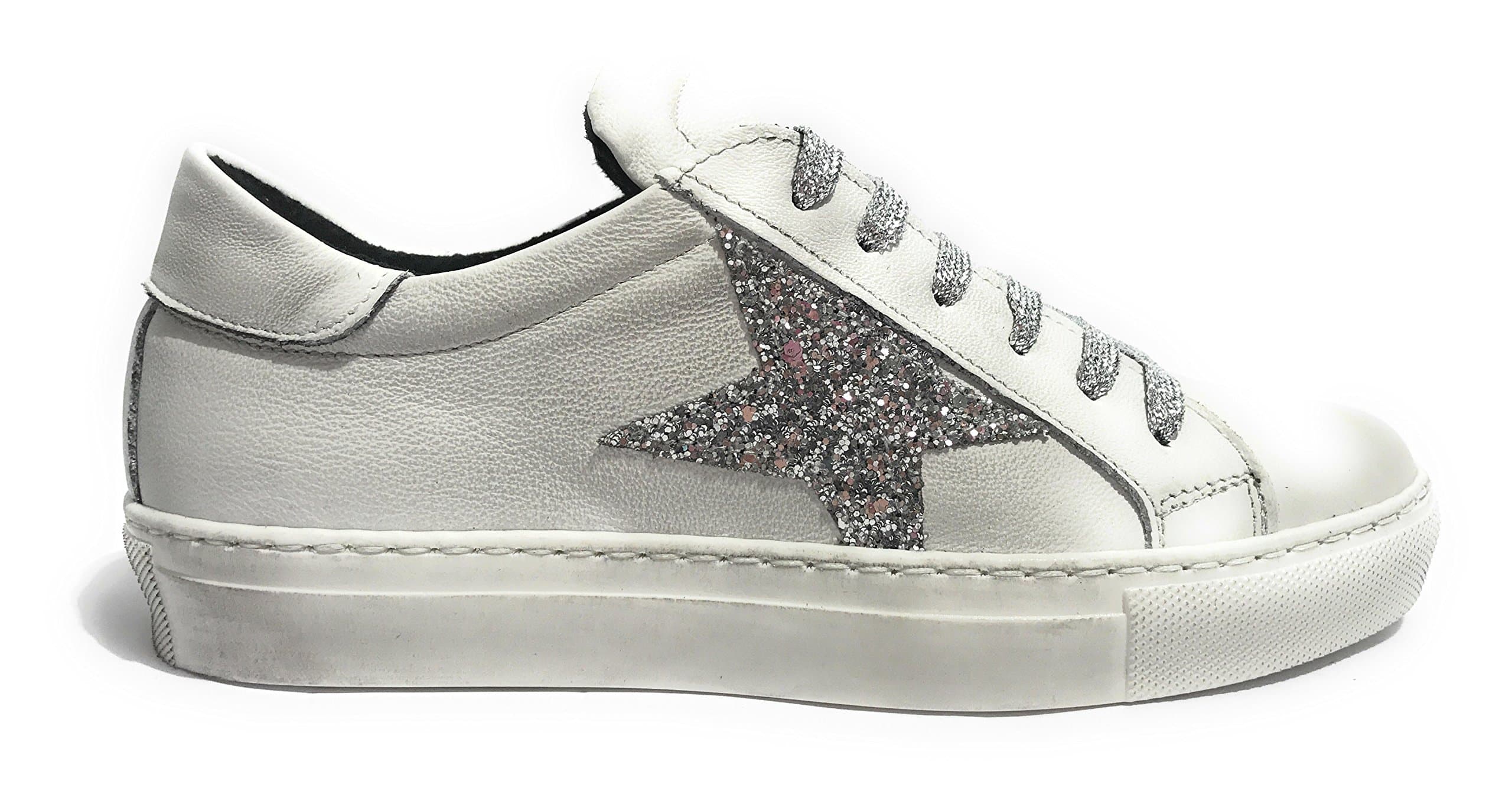 TONY WILD Women's Trainers White Bianco