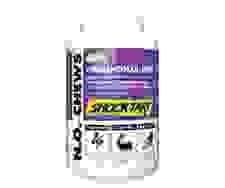 Gains in Bulk Workout Candy, Pre Workout Chews with Creatine and Caffeine for Energy, Focus, Muscle and Pump, Nitric Oxide Support, Supplements for Men and Women, Sour Fruit, 90 Vegetarian Chews