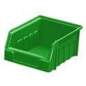 Electromark SB-1 Plastic Green Storage Bin Pack of 4