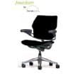 HumanScale Freedom Chair, Black Wave Fabric