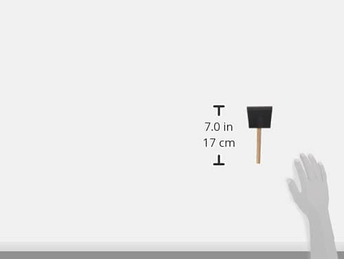 Rustins Poly Foam Brushes - Professional Grade Paint Applicators for Smooth Finishes