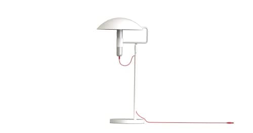 Allocacoc Plastic Rechargeable LED Desk Light, Cool White