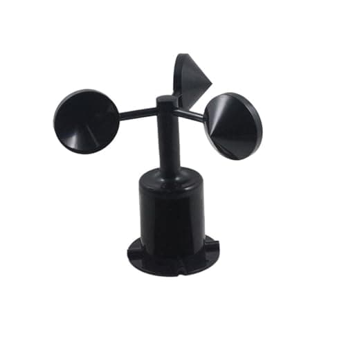 HH8BWL 4-20MA Alloy Plastic Carbon Material Wind Speed Sensor / 0-5V Anemometer 360 Degree Wind Speed Sensor 30m/s(4-20MA)