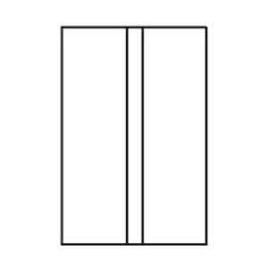 502-PM Double Postage Meter Tape 5.25 x 3.5 Compares to PB 612-0, 612-7, 612-9 & 620-9