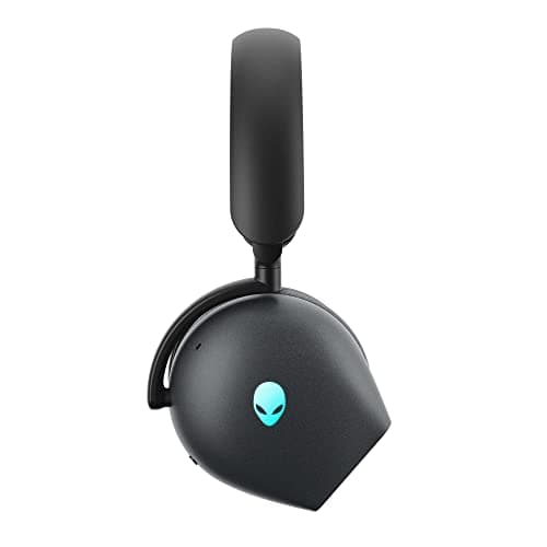 Alienware AW920H Tri-Mode Wireless Gaming Headset - Dolby Atmos Virtual Surround Sound, Active Noise Cancelling, AI-Driven Noise-Cancelling Microphone, USB-C Wireless Dongle - Dark Side of The Moon