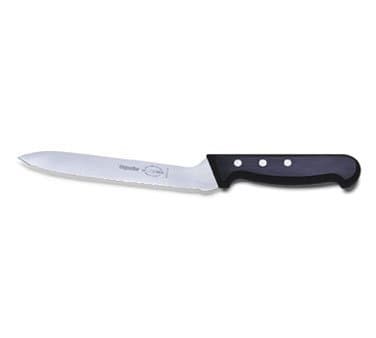 F. Dick 7'' off Set Bread/Utility Knife. Serrated Edge.
