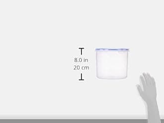 Aristo Lock & Fresh 1030 Plastic Storage Container - 5000 ML, Transparent Clear, large (LOCK&FRESH1030)