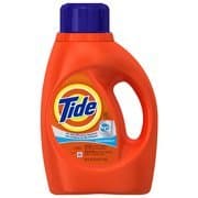 Tide High Efficiency Liquid Laundry Detergent, Clean Breeze, 25 Load 40 Fl Oz
