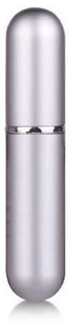 Mini Portable Travel Refillable Perfume Atomizer Bottle for Spray Scent Pump Case 5ml (Gray)