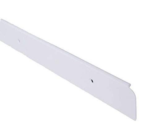 Kitchen Worktop Trim End Cap White 40mm x 630mm