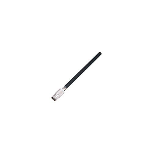 TV Antenna, Extendable Telescopic with 3-Segment Extendable Rod/Standard Coaxial Connector and Impedance-Signal Optimizer (DTA102)