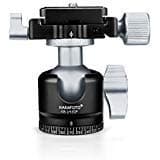360 Panoramic Ball Head for Tripod, Mini Low Profile Ball Head with 1/4 QR Plate, Arca/RRS Compatible, Max Load 55.11lb (KB-LH30P)