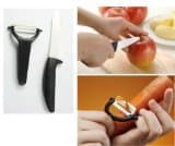 CeraSharp Ceramic Knife and Peeler Set