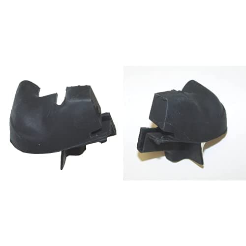 Omix | 12304.05 & 12304.06 Bundle | Left & Right Windshield Corner Seal, Hard Top | OE References: 55134537 & 55134536 | Fits 1987-1995 Jeep Wrangler YJ