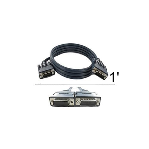 Abacus24-7 Cisco Router to Router Crossover DCE/DTE DB60 Cable: 1 ft