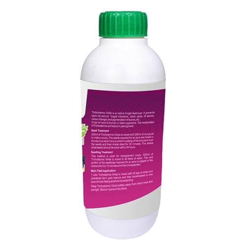 Trichoderma Viride (2x10^9 cfu/ml) Liquid | Bio Fungicide for Home Garden Plants 500ml