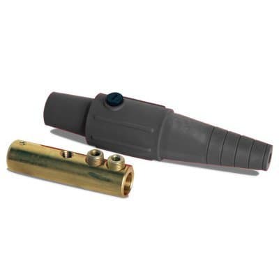 Cooper Interconnect Connector Black Female 2/0-4/0 E1012-8387