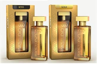 PiKSTUDiO Gold and Boss Eau De Parfum, 50 ml -Combo Pack of 2