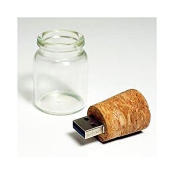 Message in A Bottle Stopper 4GB High Speeed USB 2.0 Flashdrive
