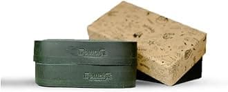 Genuine Leather Handlebar Grip Wraps for Royal Enfield, Harley, Jawa, Triumph, Bajaj, TVS, Honda | Premium Handle Grip Covers | Universal Fit Bike Throttle Wrap Accessories - Forest Green