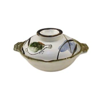 8 1/2" Earthen Casserole Pot