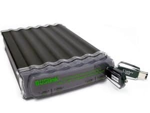 Buslink CipherShield FIPS 140-2 256-bit AES USB 3.0/USB 2.0/eSATA/Firewire 800/Firewire 400 Hardware Encrypted Penta External Desktop Hard Drive for PC (6TB)