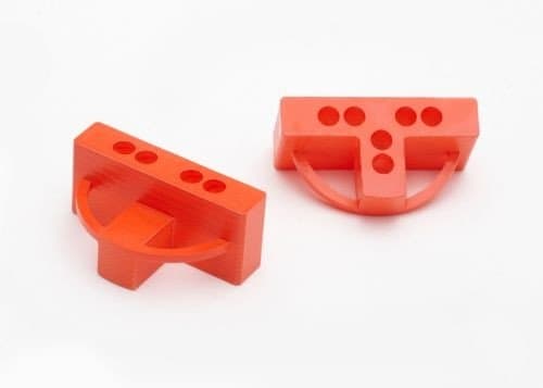 Tavy Two-Sided T-Spacers 1/4" Orange (100 ct)