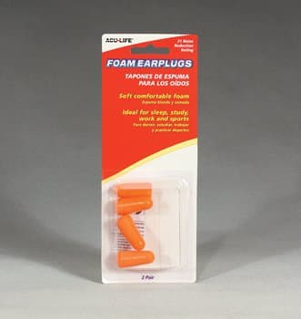 Acu-life Foam Ear Plugs 2 Pr.