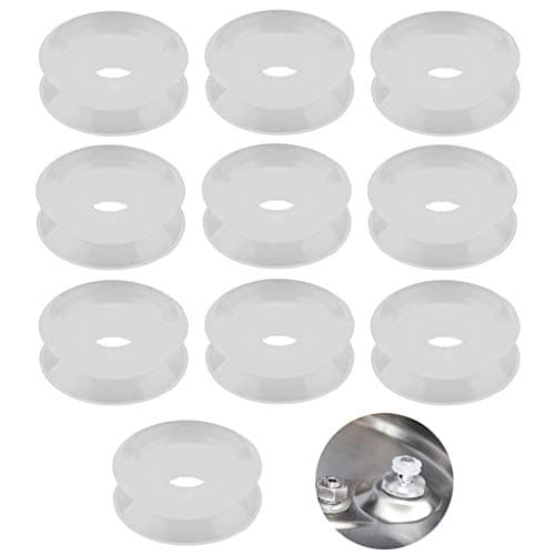 Pressure Cooker Float Valve Gasket Replacement Float Valve Gasket Sealer for XL, YBD60-100, PPC780, PPC770, PPC790 Pressure Cookers, Pack of 10