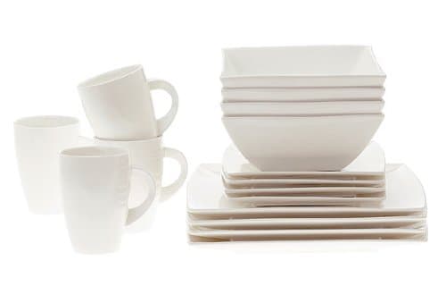 Maxwell Williams White Basics East Meets West 16 Piece Dinner Set