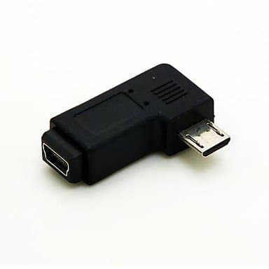 RML Right Angled 90 degree Micro USB Male to Mini USB Female Extension Adapter Conventer Cord Cable Connector Free Shipping