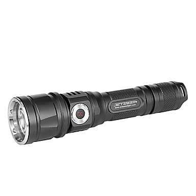 ZHYU Jetbeam DDC25 LED Flashlight with CREE U2 LED 600 Lumens - Uses 2 x CR123 or 1 x 18650 Battery