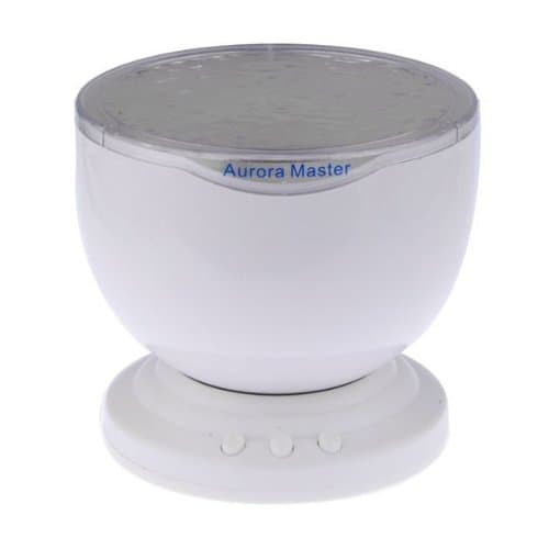 Creative Colorful Led Aurora Ocean Waves Projector Night Light Lamp