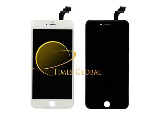 Times Global Replacement iPhone 6 (4.7 inches) Black LCD Display Touch Screen Digitizer Replacement + Free Tool kit and Tempered Glass Screen Protector