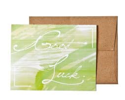 WritefullyHis Goodluck Note Cards
