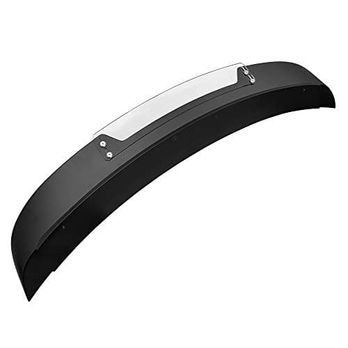 Wicker Bill Matte Black Rear Wing Spoiler for 2015-2020 Mustang or Shelby