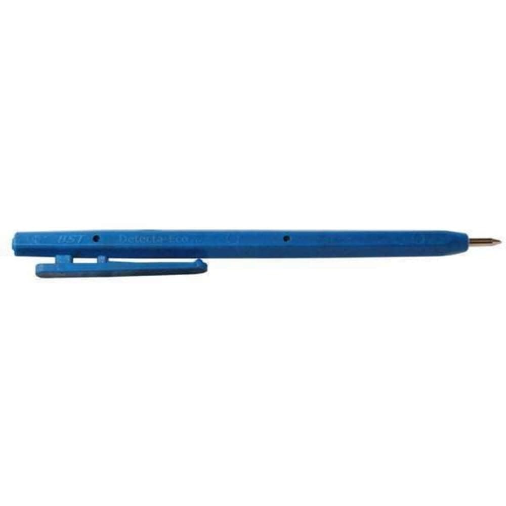 Metal Detectable Stick Pen, Blue, PK50