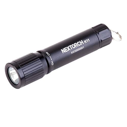 NEXTORCH LED Torch Keyring Small Pocket Flashlight AAA Battery Mini High Output Penlight for Indoor and Outdoor (K11)