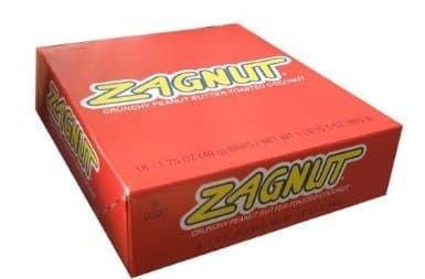 ZagnutBar, 1.75-Ounce Bar, 18-Count Box (Pack of 2)