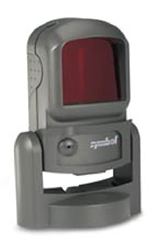 Symbol LS9100 - Black presentation/handheld barcode scanner-PLUG N' PLAY, omnidirectional, laser, USB cable included, quick pass=reads barcodes on 1st try. See also MS7120, MS3580, IS6520.