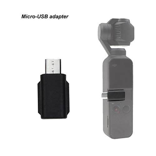 Tineer Universal Smartphone Adapter Type-C, Micro-USB Connector Transfers Compatible with DJI OSMO Pocket Handheld Gimbal Accessory