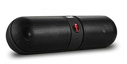 Easypro™ MINI Bluetooth Multimedia Speaker System with FM / Pen Drive / Micro-SD Card Slot Apple iPad Wi-Fi and All Other Smartphones - Portable Pill F Bluetooth Speaker-Color May be vary