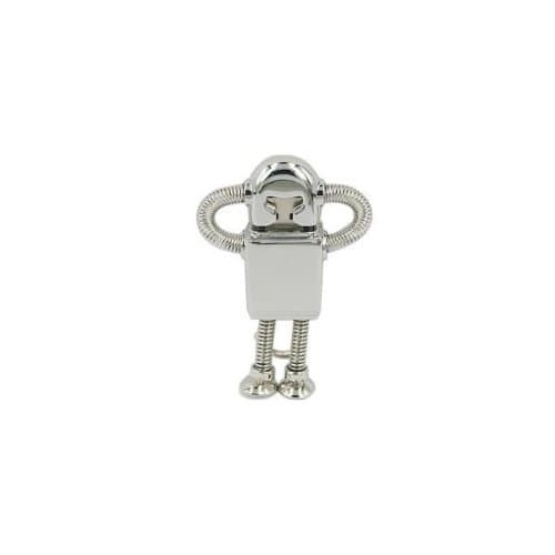 Silver Robot 8 GB USB Flash Drive