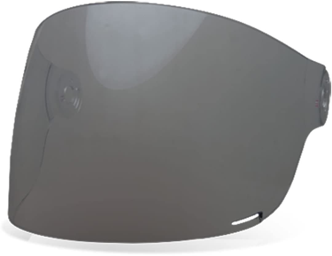 Bullitt Flat Face Shield (Brown Tab) (Dark Smoke)