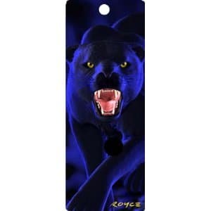 Black Panther 3-D Bookmark with Tassel
