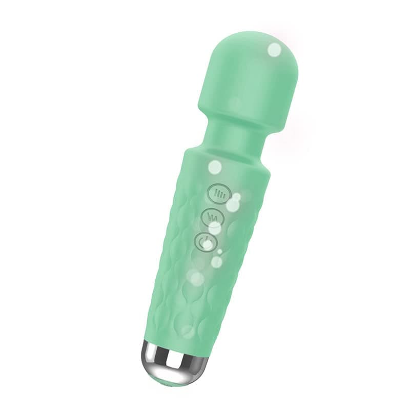 Percussion Handheld Electric Back Massager - Rechargeable&Waterproof Handheld Deep Tissue Neck Back Massager（Green5）…